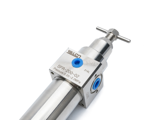 Mini regulador de filtro de ar de aço inoxidável